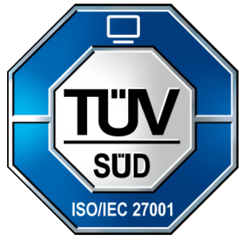 TÜV SÜD ISO/IEC 27001 logosu