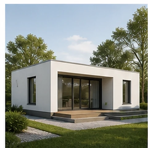 Modern prefabrik ev
