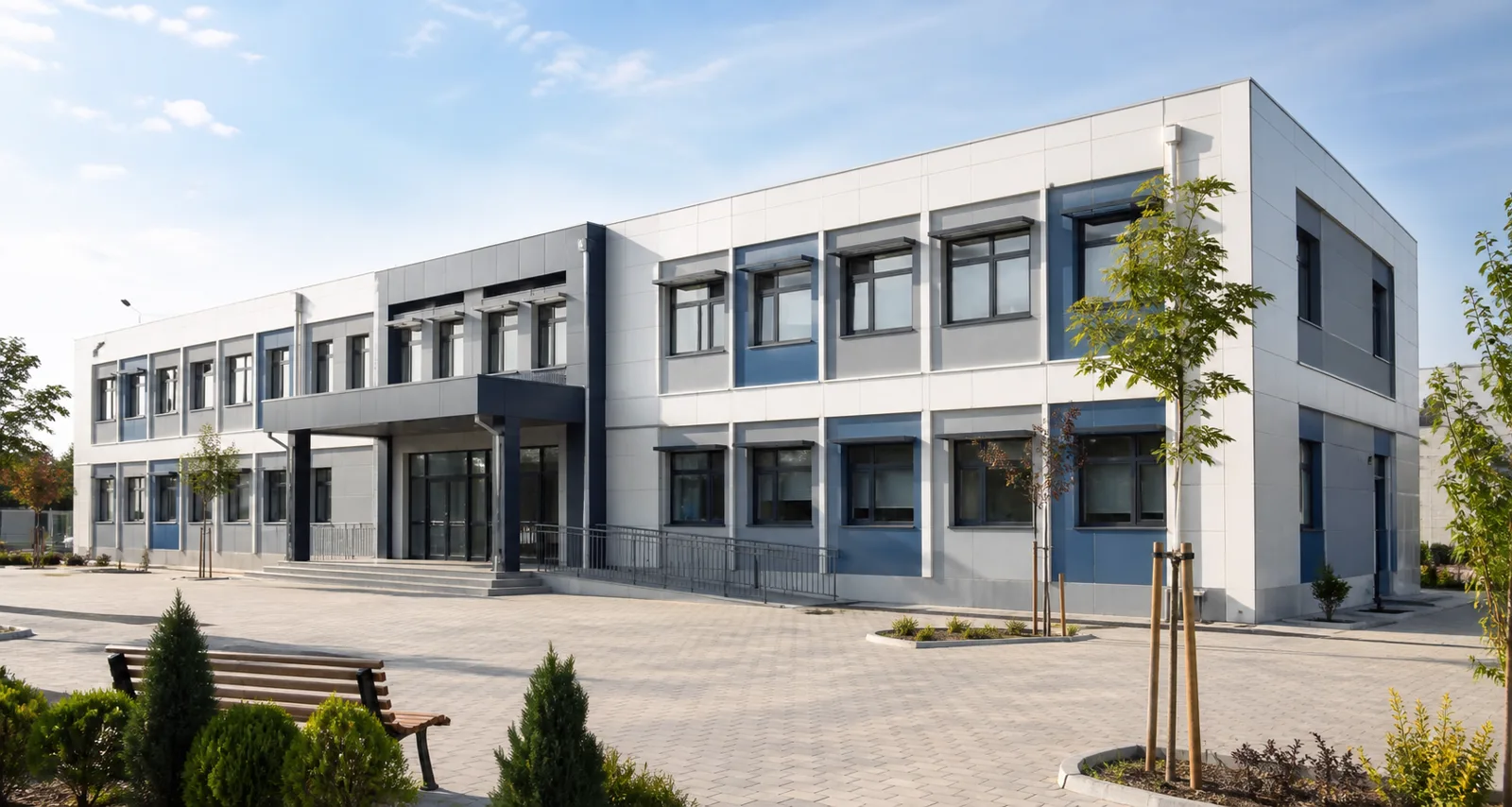 Modüler eğitim yapısı kullanım alanı için konsept görsel