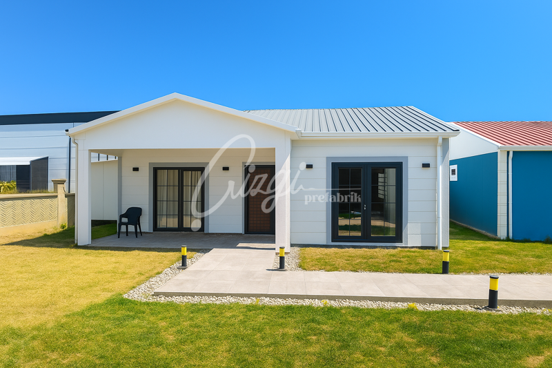 83 M² 2+1 PREFABRİK EVİMİZ