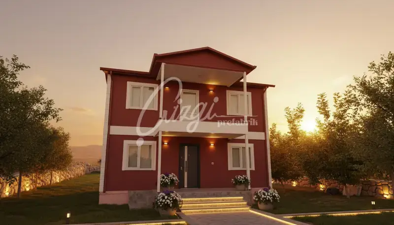 150 m² 4+1 Prefabrik Ev